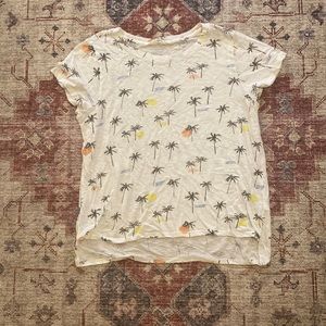 Lucky Brand Palm tree shirt